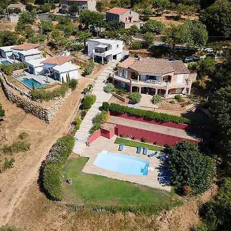 Villa Au Coeur De L'arriere Pays Domaine A Presa Avec Piscine Privee & Chauffee