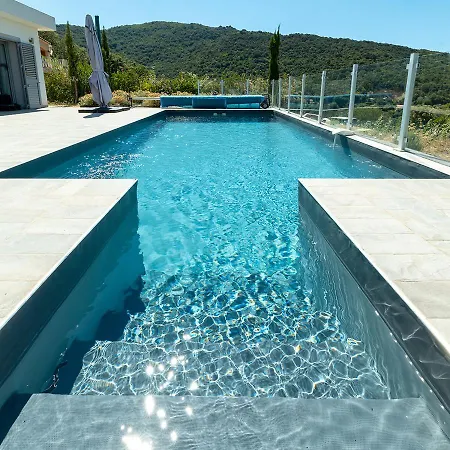 Au Coeur De L'arriere Pays Domaine A Presa Avec Piscine Privee & Chauffee *