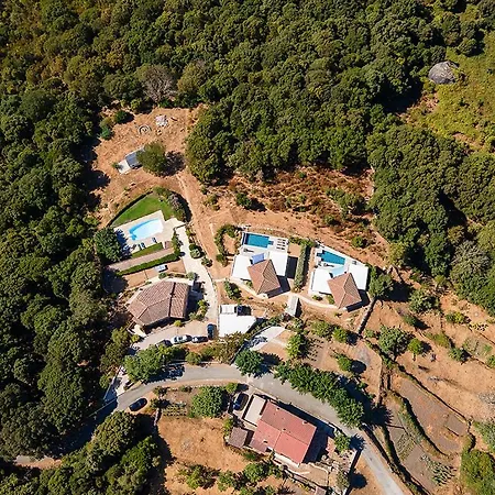 Au Coeur De L'arriere Pays Domaine A Presa Avec Piscine Privee & Chauffee Matra (Corse-du-Sud)