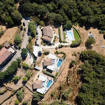 Au Coeur De L'arriere Pays Domaine A Presa Avec Piscine Privee & Chauffee Villa