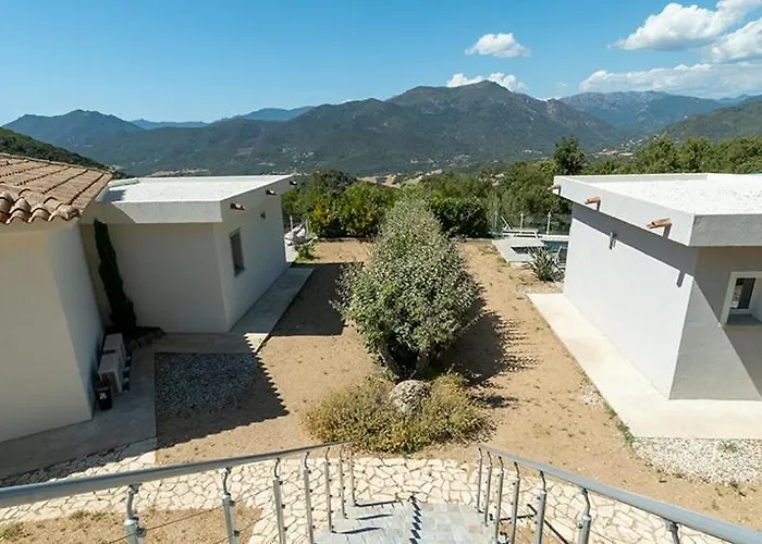 Villa Au Coeur De L'arriere Pays Domaine A Presa Avec Piscine Privee & Chauffee Matra (Corse-du-Sud)