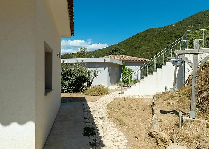 Villa Au Coeur De L'arriere Pays Domaine A Presa Avec Piscine Privee & Chauffee Matra (Corse-du-Sud)