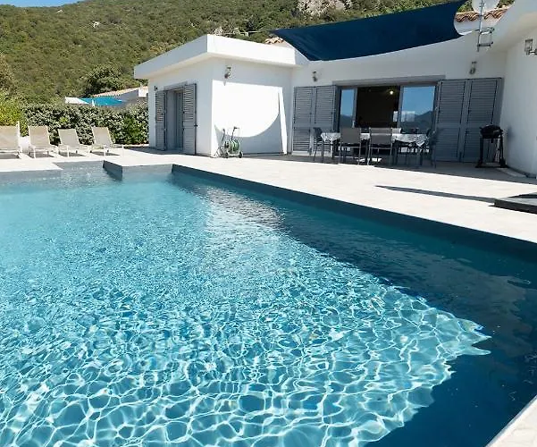 Villa Au Coeur De L'arriere Pays Domaine A Presa Avec Piscine Privee & Chauffee