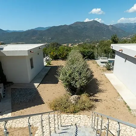 Villa Au Coeur De L'arriere Pays Domaine A Presa Avec Piscine Privee & Chauffee Matra (Corse-du-Sud)