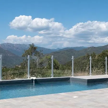 Au Coeur De L'arriere Pays Domaine A Presa Avec Piscine Privee & Chauffee * Matra (Corse-du-Sud)