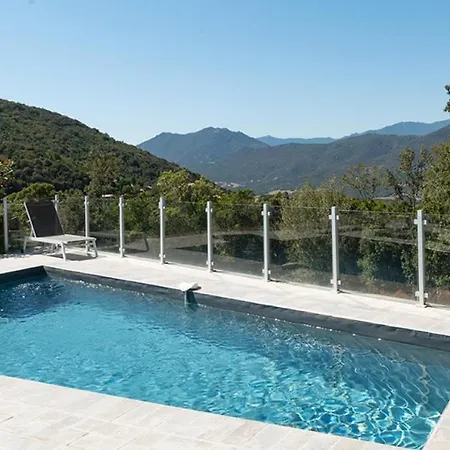 וילה Au Coeur De L'arriere Pays Domaine A Presa Avec Piscine Privee & Chauffee