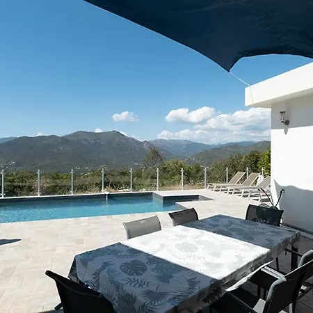 Villa Au Coeur De L'arriere Pays Domaine A Presa Avec Piscine Privee & Chauffee *