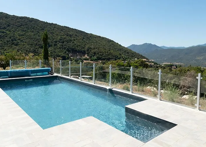 Villa Au Coeur De L'arriere Pays Domaine A Presa Avec Piscine Privee & Chauffee