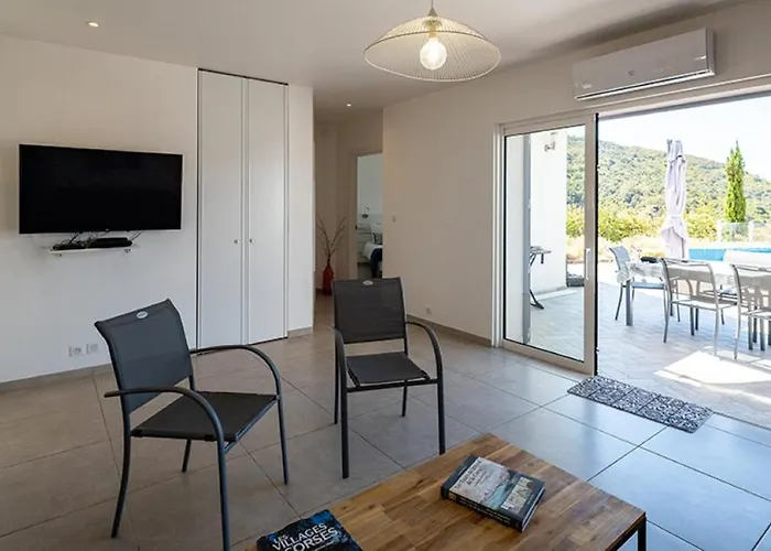 Au Coeur De L'arriere Pays Domaine A Presa Avec Piscine Privee & Chauffee Villa