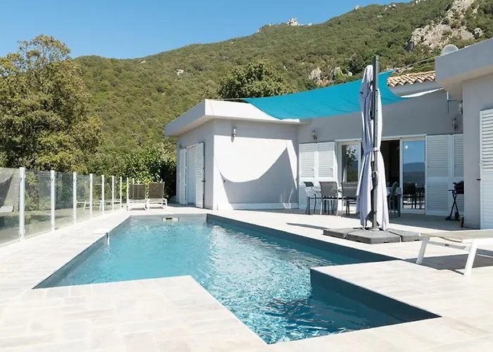 Au Coeur De L'arriere Pays Domaine A Presa Avec Piscine Privee & Chauffee Villa