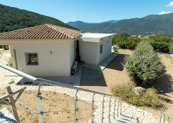 Au Coeur De L'arriere Pays Domaine A Presa Avec Piscine Privee & Chauffee Matra (Corse-du-Sud)