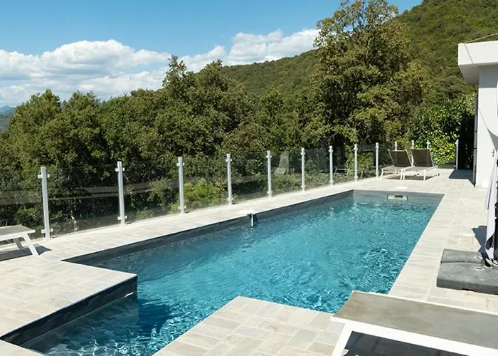 Au Coeur De L'arriere Pays Domaine A Presa Avec Piscine Privee & Chauffee Villa Matra (Corse-du-Sud)