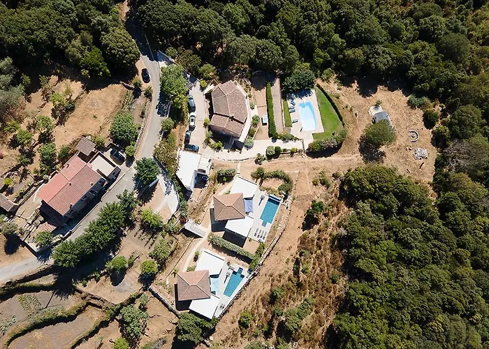 Au Coeur De L'arriere Pays Domaine A Presa Avec Piscine Privee & Chauffee Villa