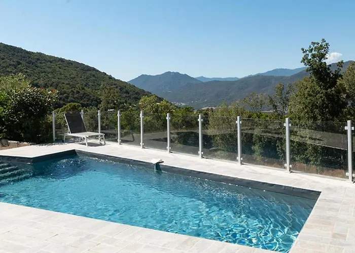 Villa Au Coeur De L'arriere Pays Domaine A Presa Avec Piscine Privee & Chauffee