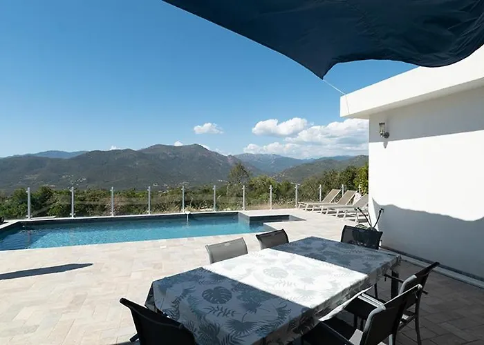 Villa Au Coeur De L'arriere Pays Domaine A Presa Avec Piscine Privee & Chauffee *