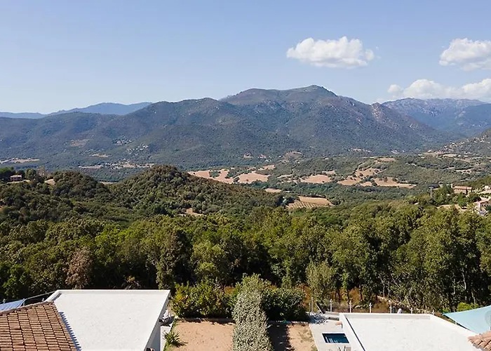 Villa Au Coeur De L'arriere Pays Domaine A Presa Avec Piscine Privee & Chauffee Matra (Corse-du-Sud)